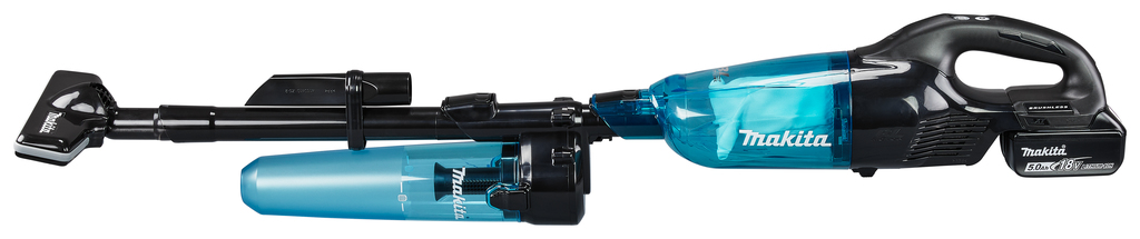 18 V Steelstofzuiger zwart