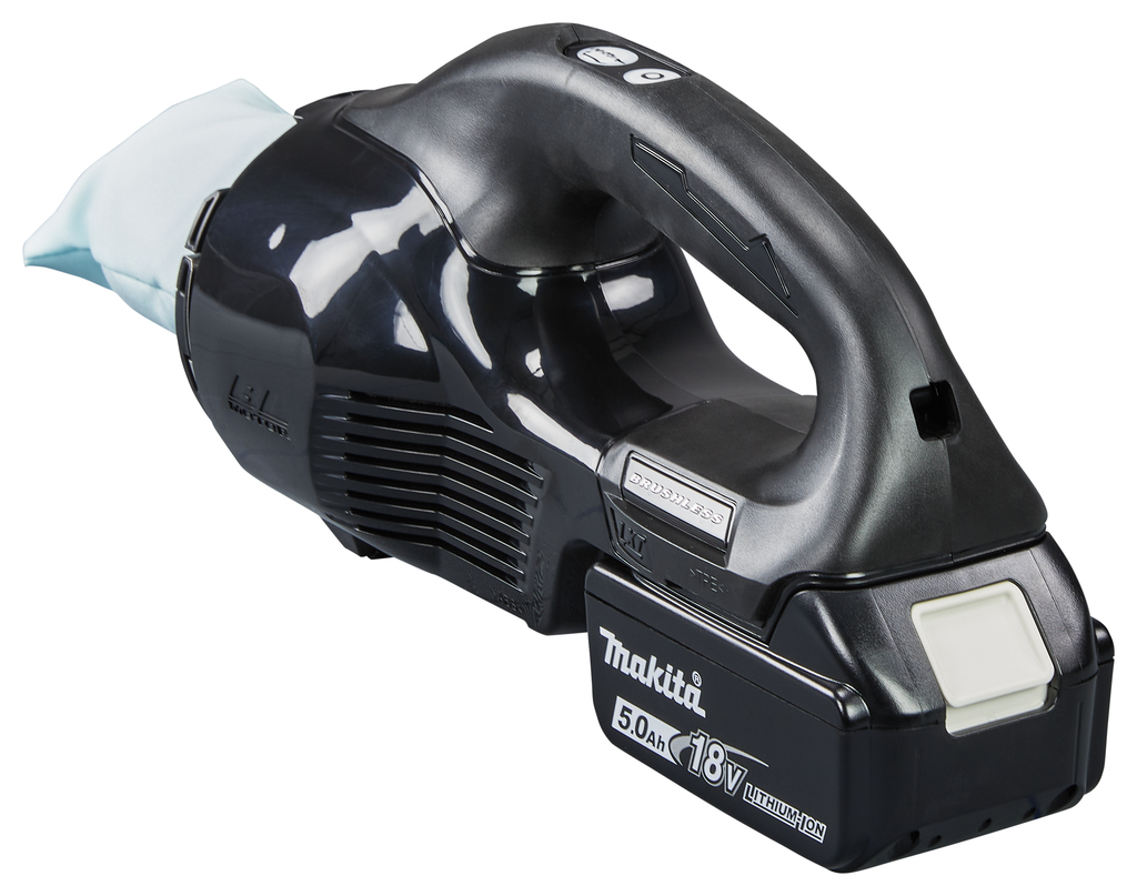 18 V Steelstofzuiger zwart