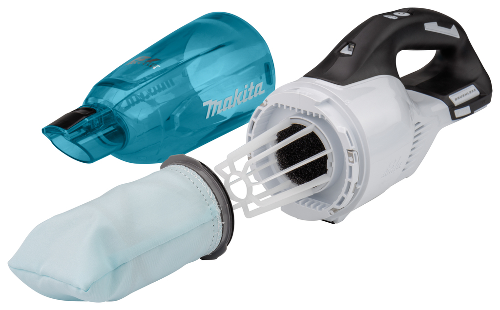 DCL281RTWX - 18 V Steelstofzuiger wit | Makita.nl