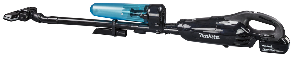 18 V Steelstofzuiger zwart