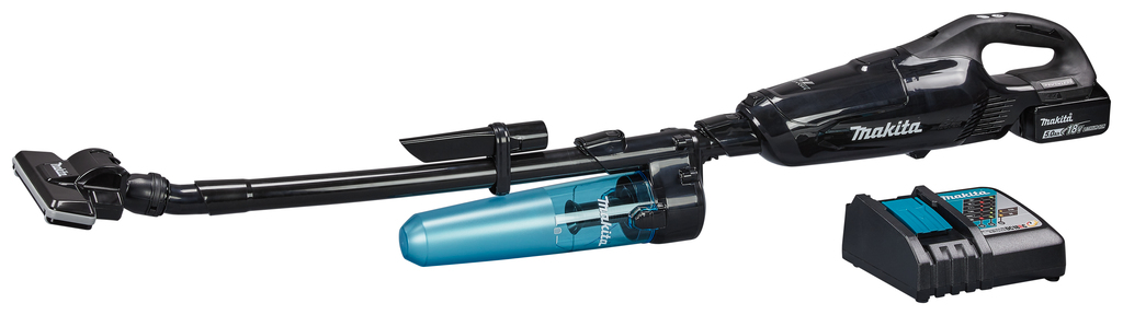 18 V Steelstofzuiger zwart