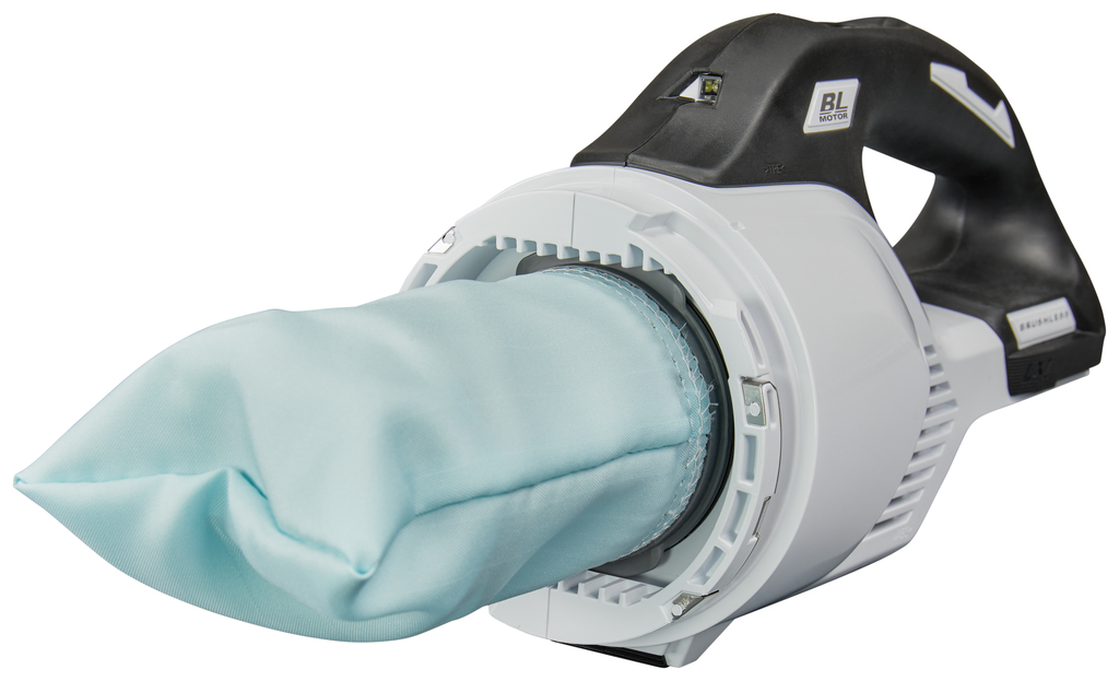 18 V Steelstofzuiger wit