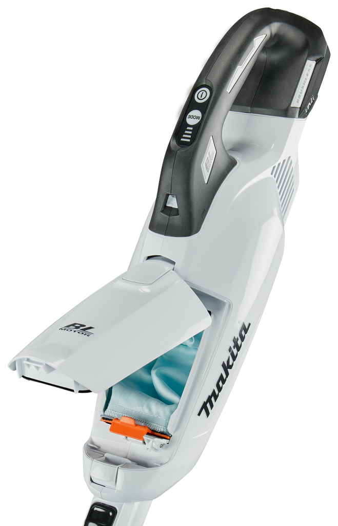 18 V Steelstofzuiger wit