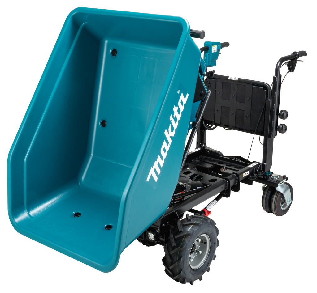 LXT 2X18 V Accu Dumper met elektrisch kiepbare bak