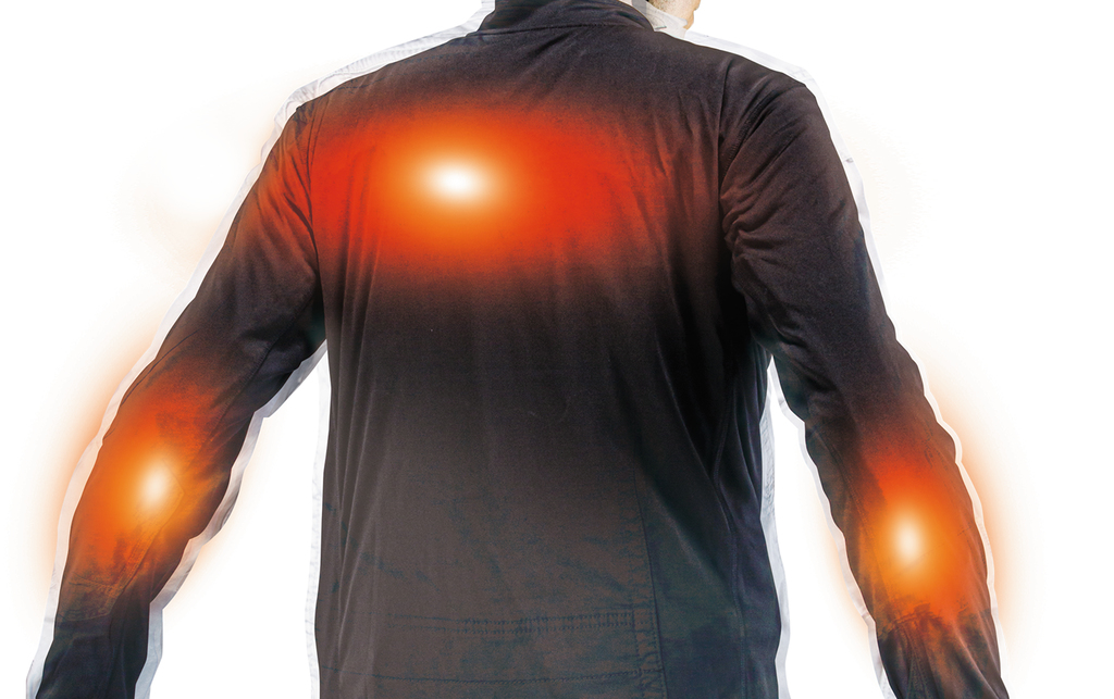 Verwarmd ondershirt met rits L 