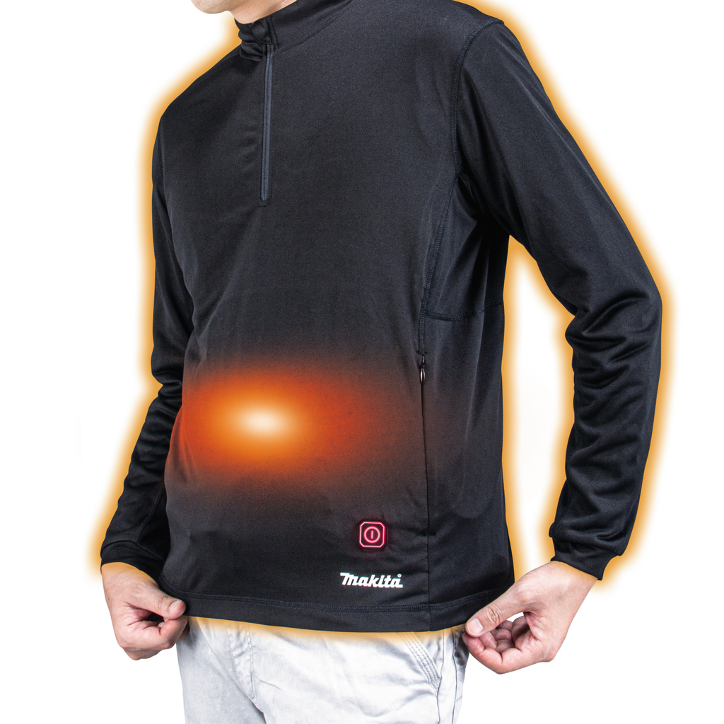 Verwarmd ondershirt met rits L 