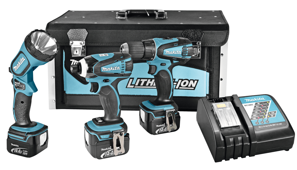 14,4 V Combiset boren en schroeven