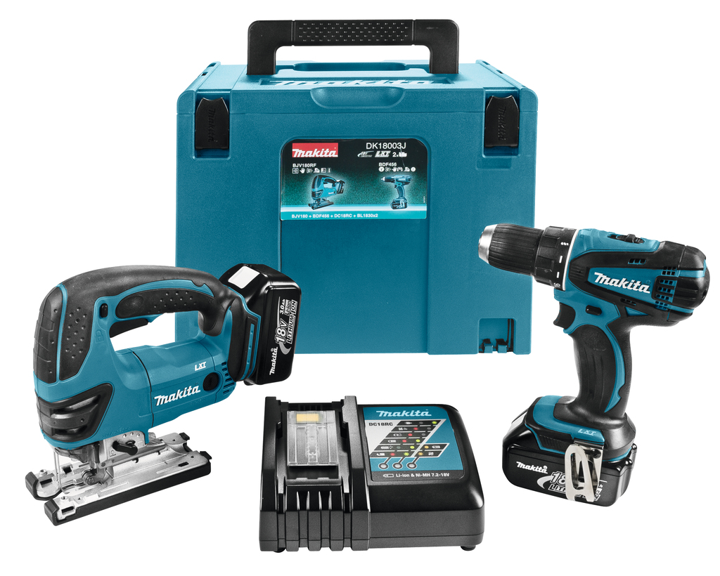 18 V Combiset perfect voor de bouw