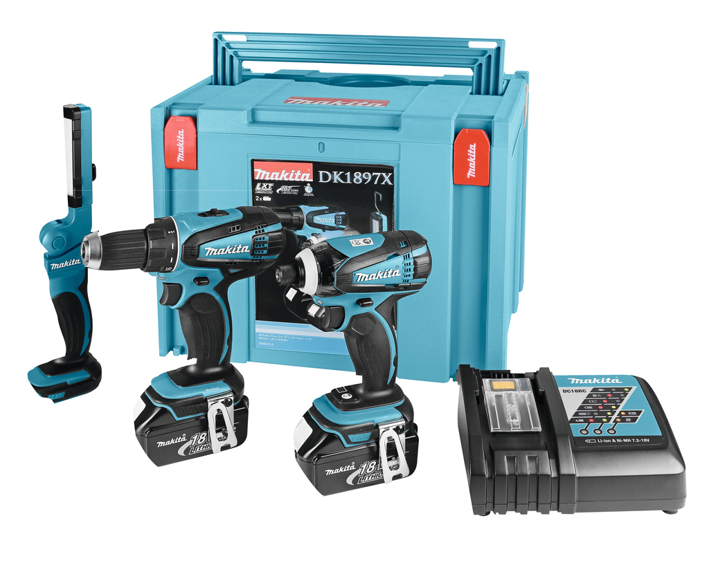 18 V Combiset boren en schroeven