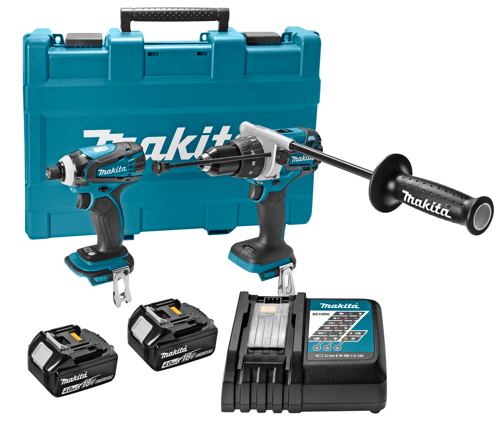 18 V Combiset voor zwaardere boor- en (slag)schroefklussen