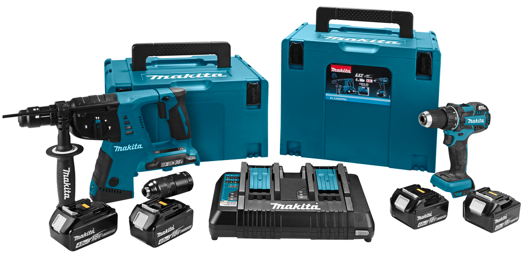 18 V Combiset voor boren en schroeven in hout en beton