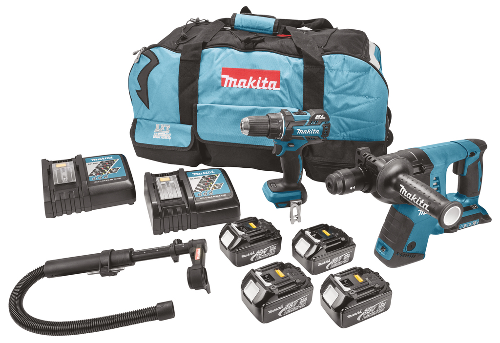 18 V Combiset voor boren, schroeven en licht breekwerk