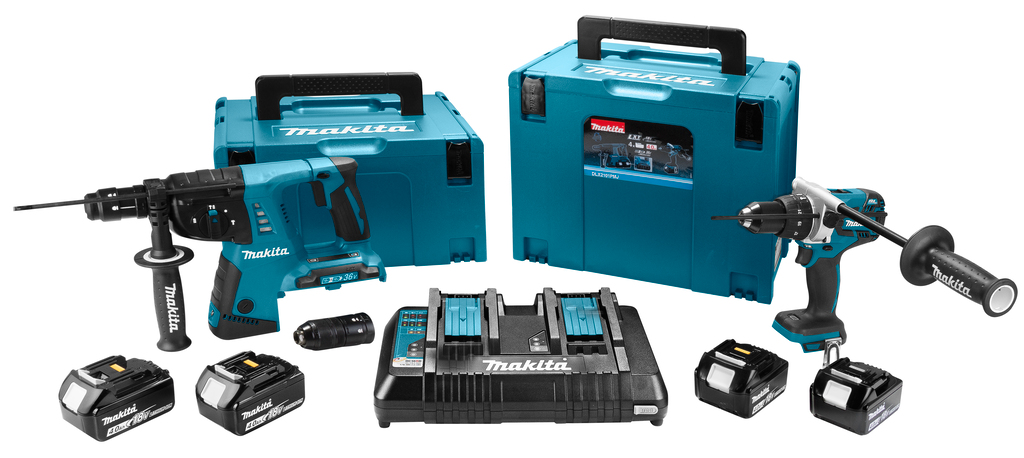 18 V Combiset voor boren in steen en beton