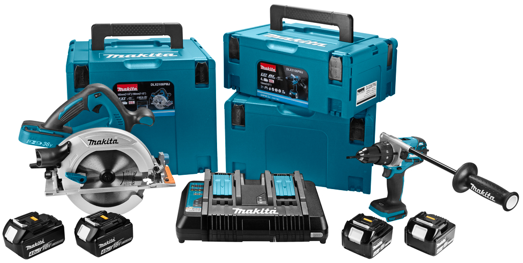 18 V Combiset voor zagen, (klop)boren en schroeven