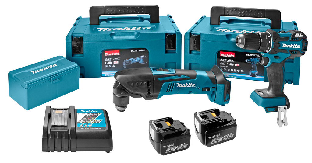 14,4 V Combiset voor boren,schroeven, zagen en schuren