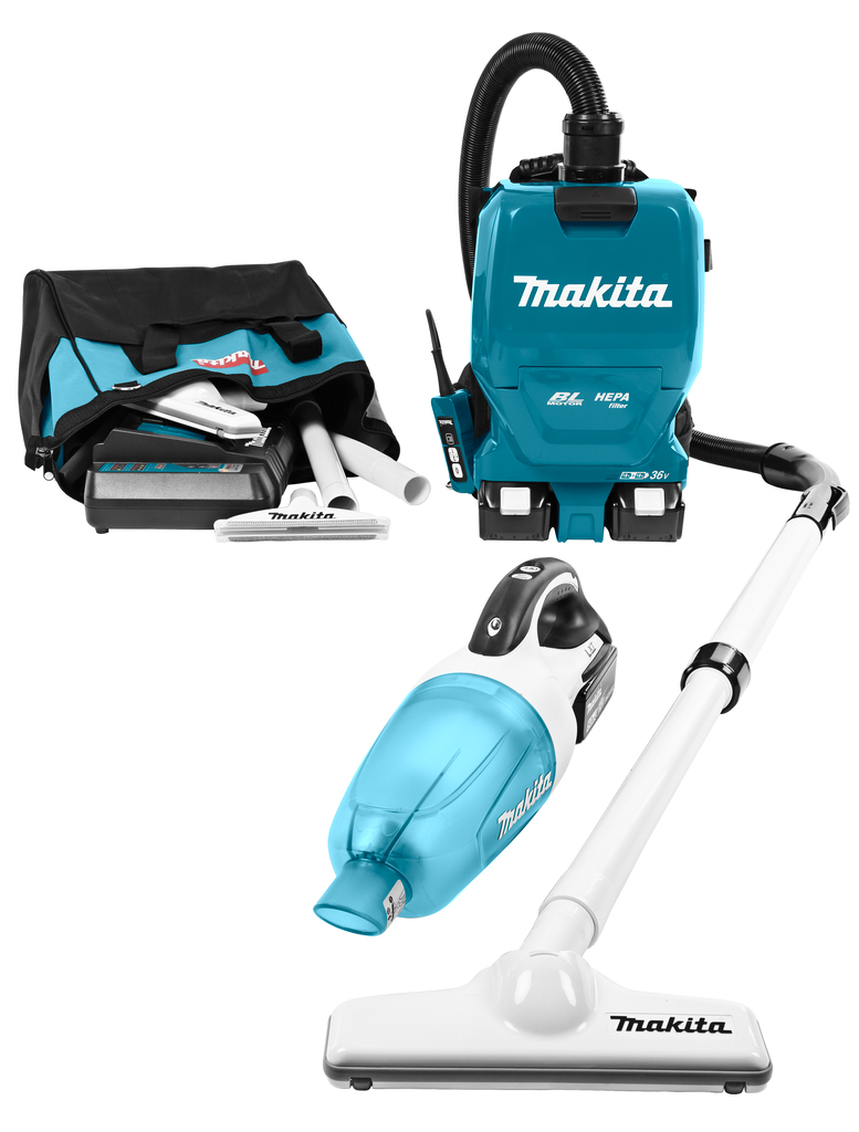 18 V Combiset voor stofvrij én snoerloos werken