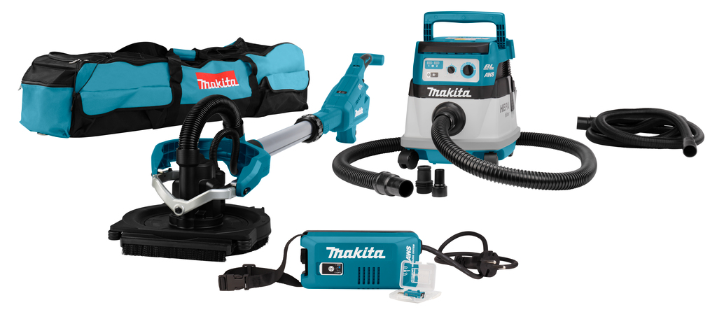 18 V AWS Combiset voor schuren en stofzuigen