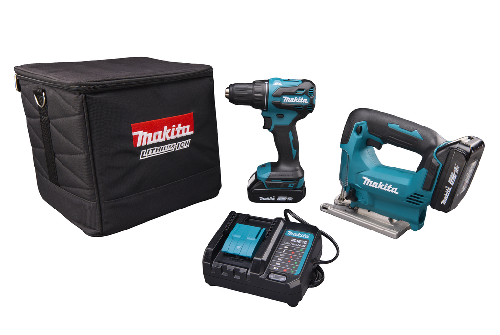 LXT 18 V Combiset voor boor- en schroefwerk en zagen