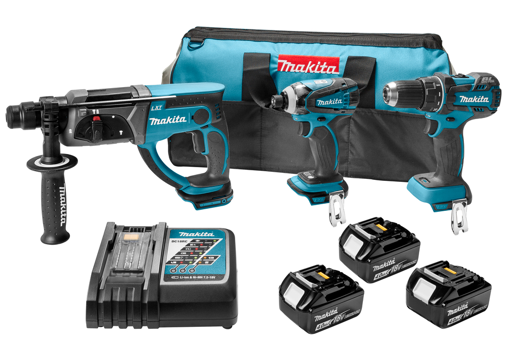 18 V Combiset voor boren en schroeven in hout en beton