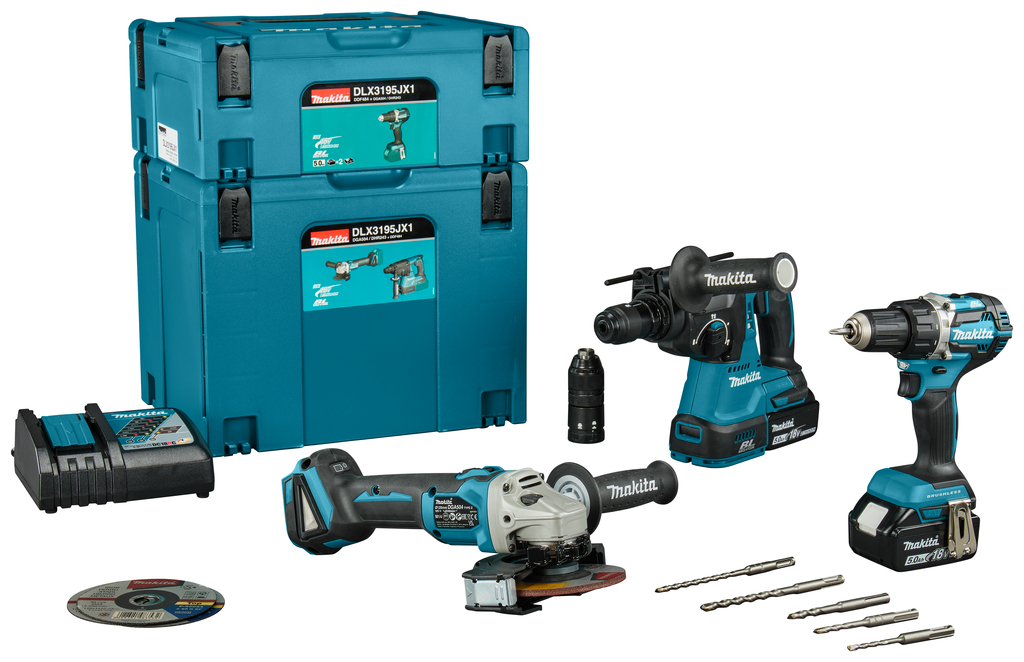 Combiset Schroeven, Boren en slijpen