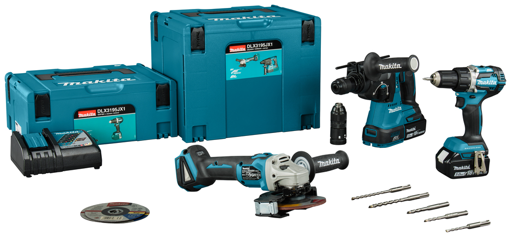 Combiset Schroeven, Boren en slijpen