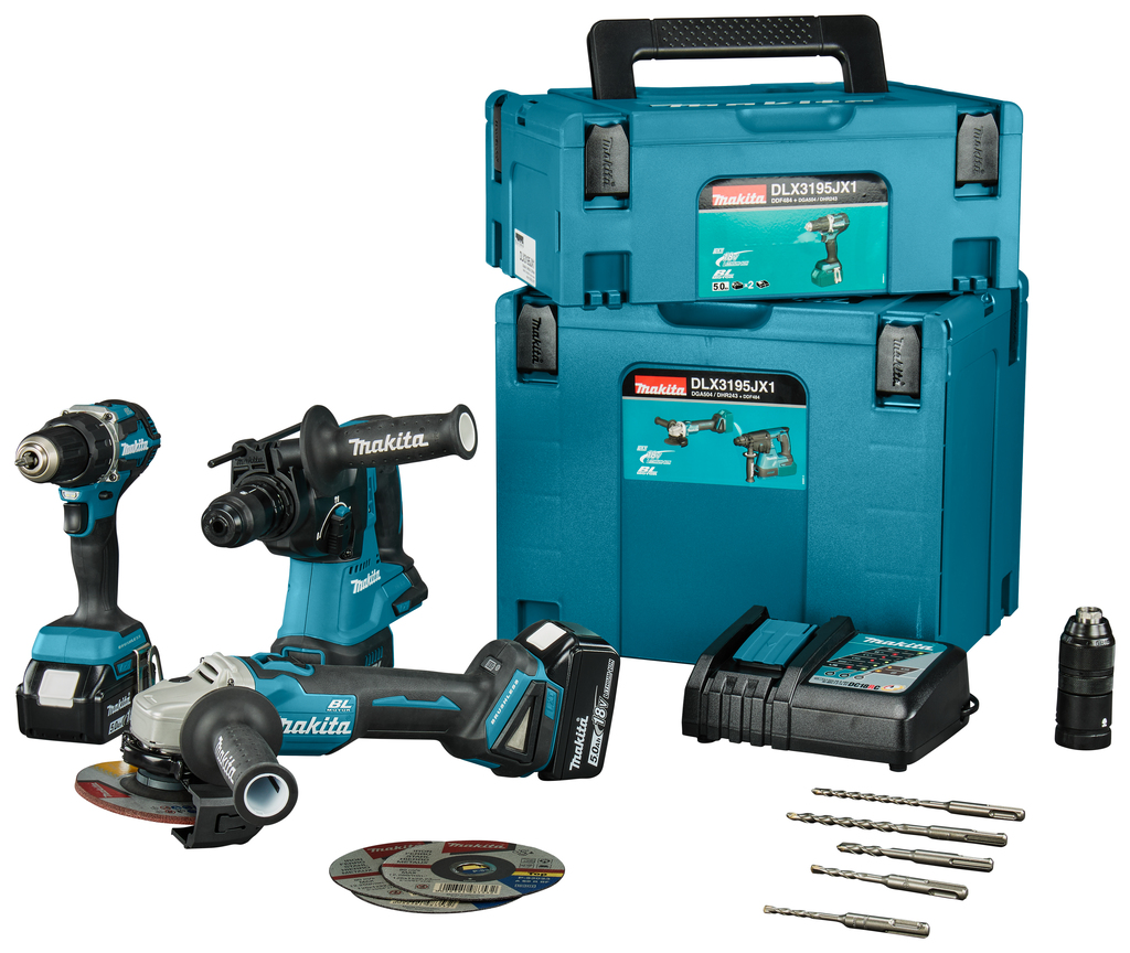 Combiset Schroeven, Boren en slijpen