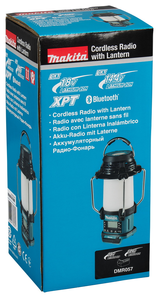 Makita DMR055 Lampe de camping sans-fil - LXT 14,4-18V Li-ion - avec radio  - Machine seule