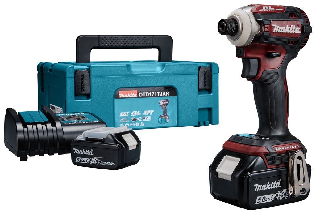 DTD171TJAR 18 V Slagschroevendraaier in Authentic Red Makita
