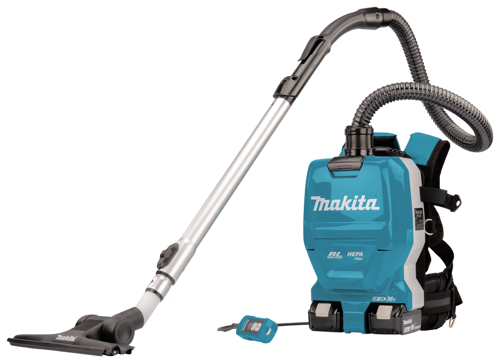 2x18 V Rugstofzuiger voor schoonmaak