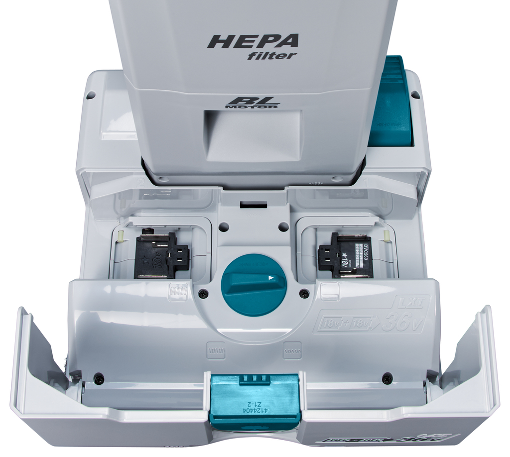2x18 V Borstelstofzuiger