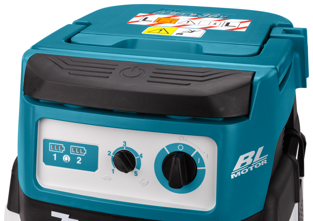 2x18 V Stofzuiger nat en droog