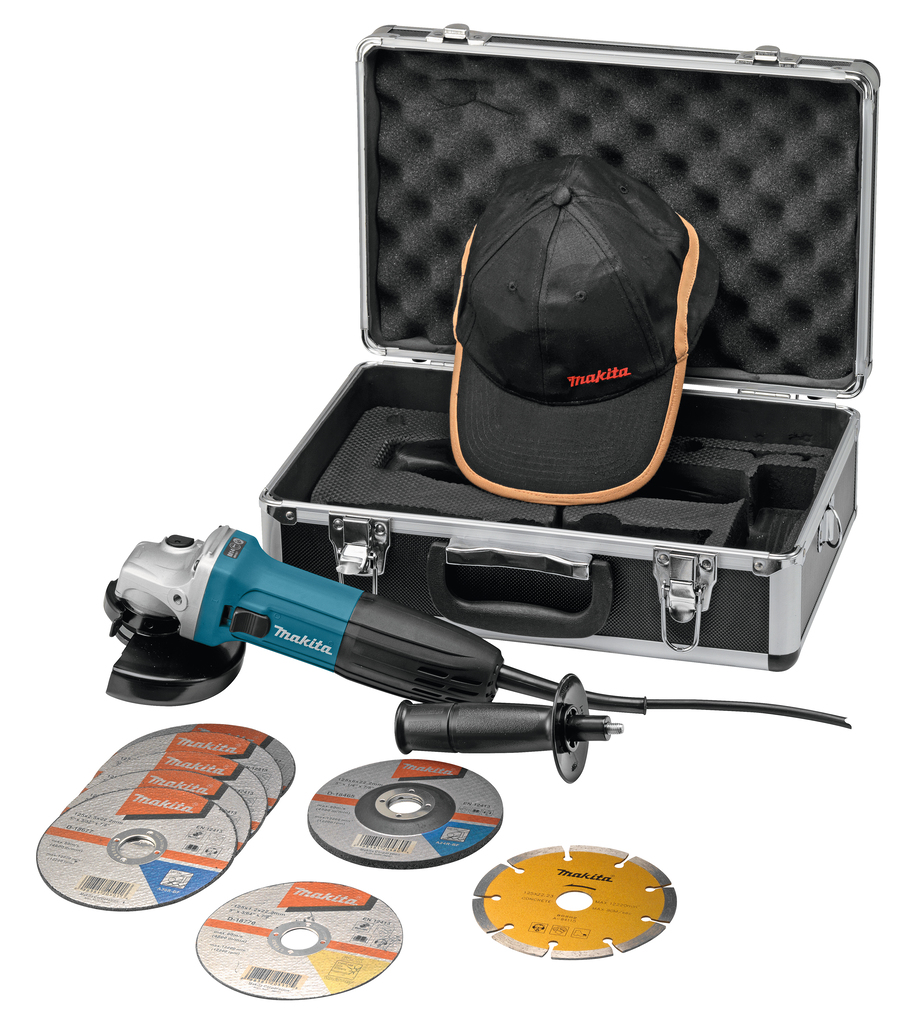 230 V Haakse slijper 125 mm