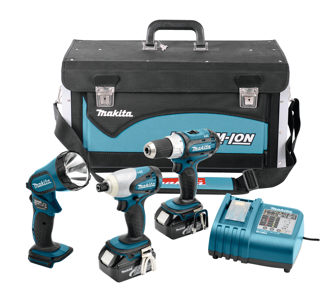 18 V Combiset boren en schroeven