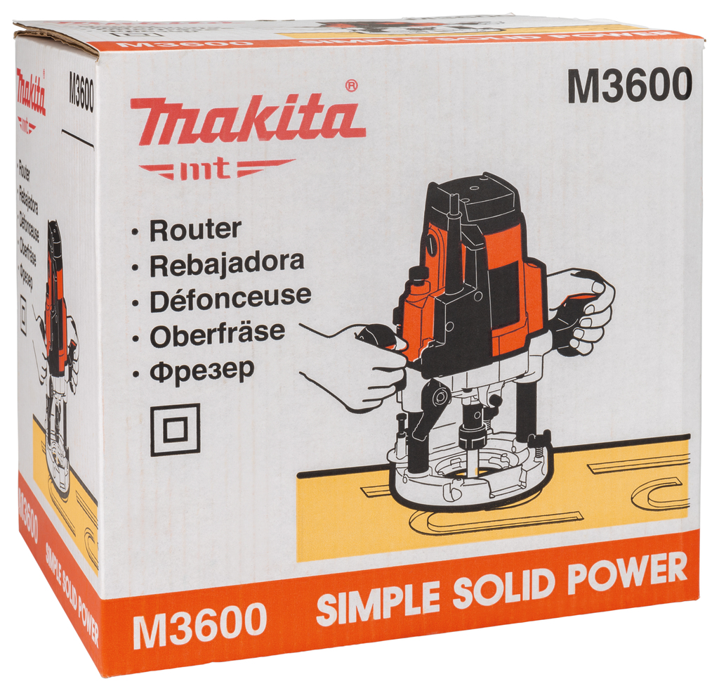 M3600 - 230 V Bovenfrees | Makita.nl