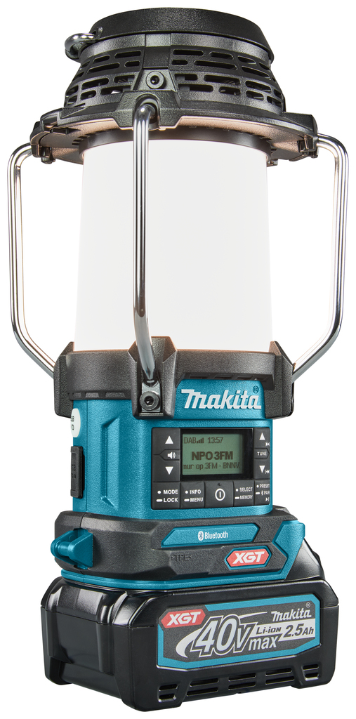 40 V Max Camping lamp met radio en Bluetooth                     