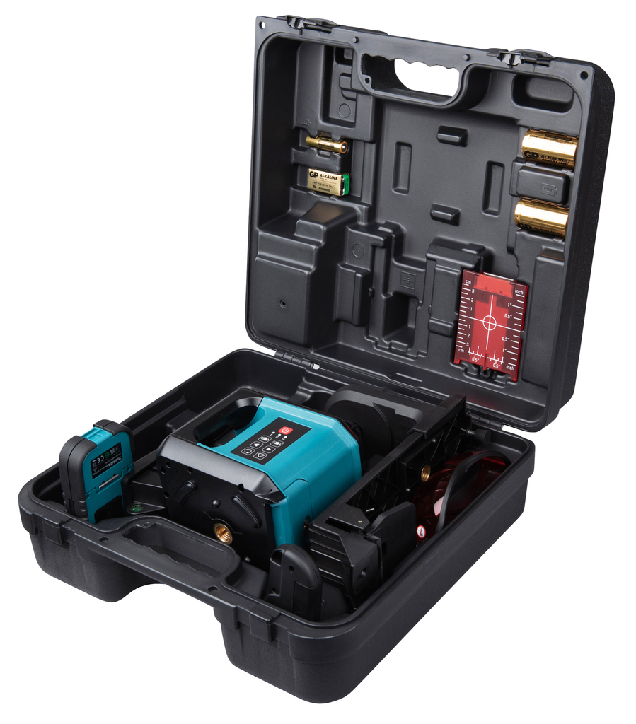 Rotatie laser rood 200 m.